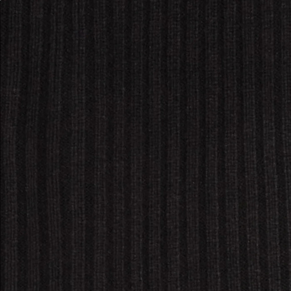 Allsaints Ribbed Knit Scarf, Black, NWT - Picture 2 of 9